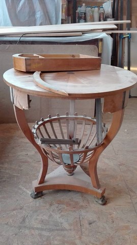 Table basse Restauration de meuble table basse