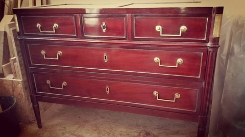 Commode louis XVI Restauration de mobilier commode louis XVI