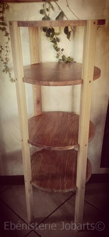 Meuble présentoir d'ébéniste